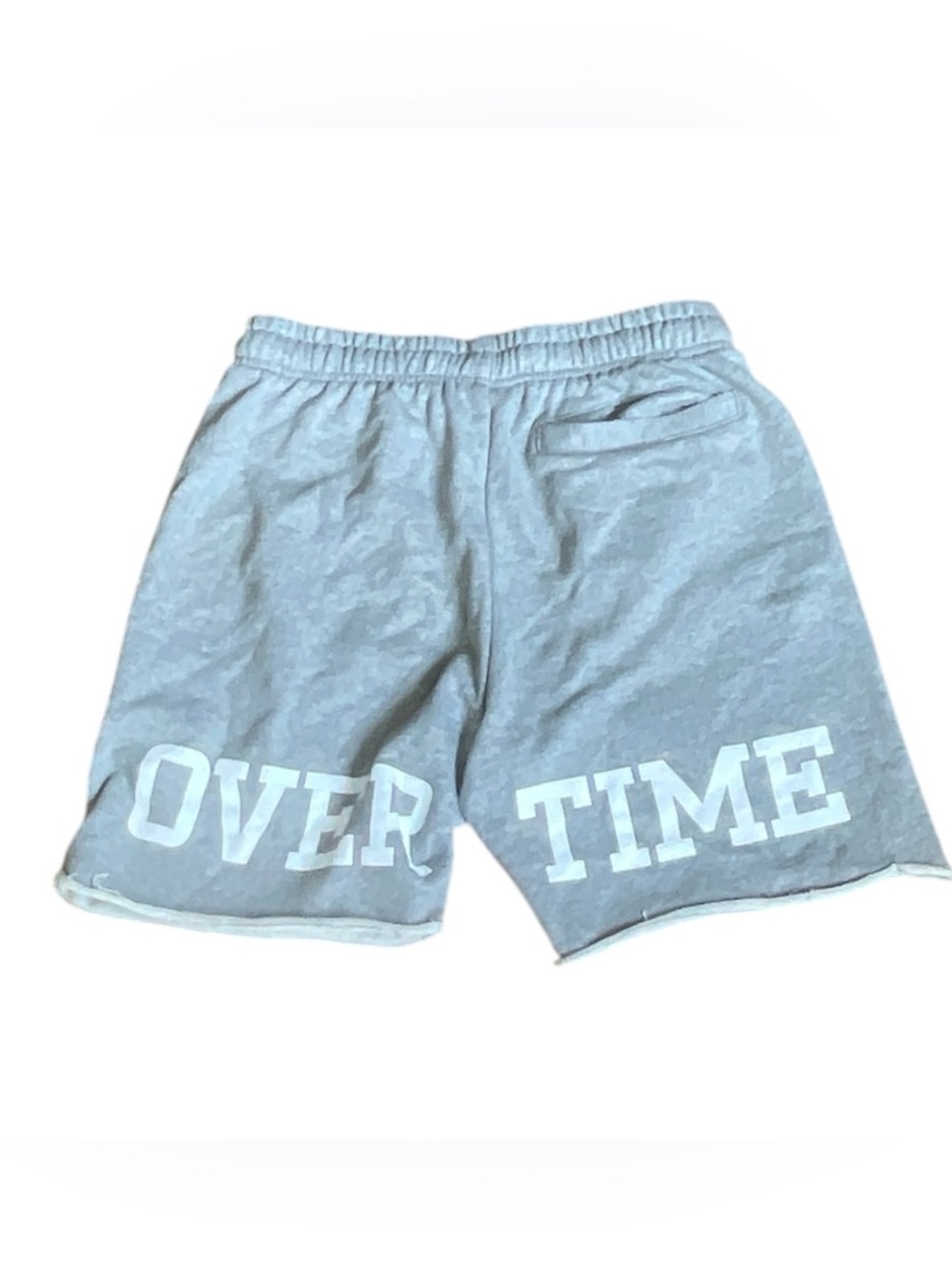 Overtime Sweat Shorts  Unisex S French Terry Faded Black Performance Never Worn